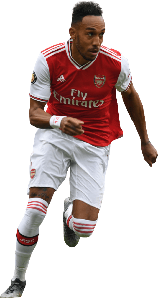 Aubameyang Arsenal Transparent Png (maroon, black, silver)