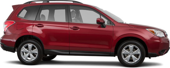 Subaru Forester Png Image (maroon, black, gray, silver)