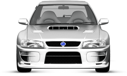 Subaru Sti Png Photo (black, silver, white)