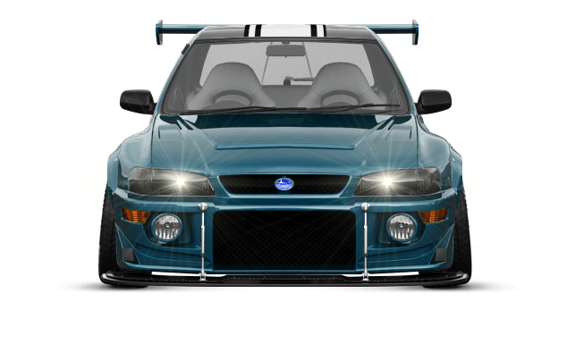 Subaru Wrx Sti Png Free Download (black)