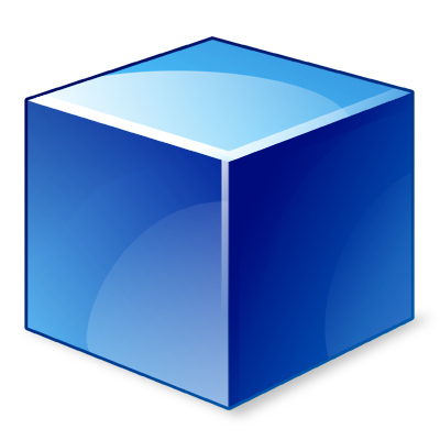 Cube Png Clipart (black, navy, white)