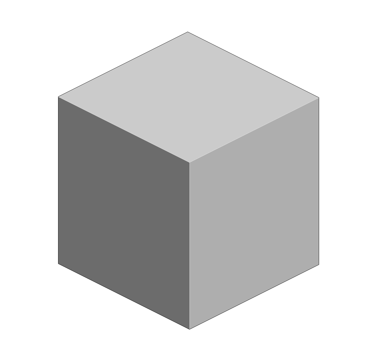 Cube Png Hd (gray, white, silver, black)