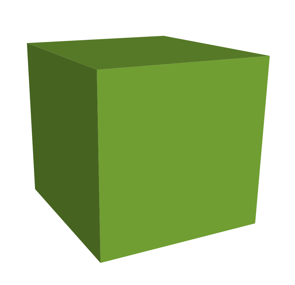 Cube Png Photos (olive, white)