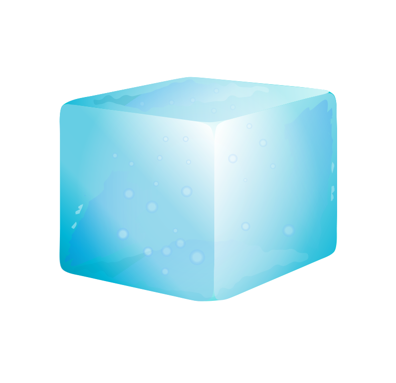 Cube Transparent Png (black, mint, silver)