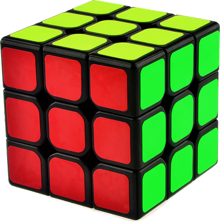 Rubiks Cube Png Photos (lime, black)