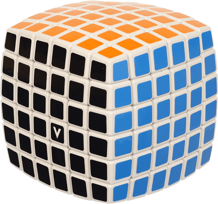 Rubiks Cube Png (black)