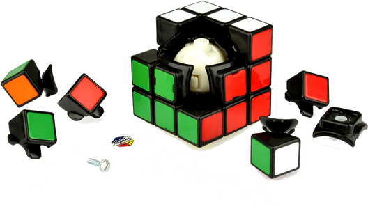 Rubiks Cube Transparent Isolated Background (black, white)