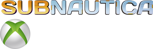 Subnautica Game Logo Png Photo (black, gray, silver, white)