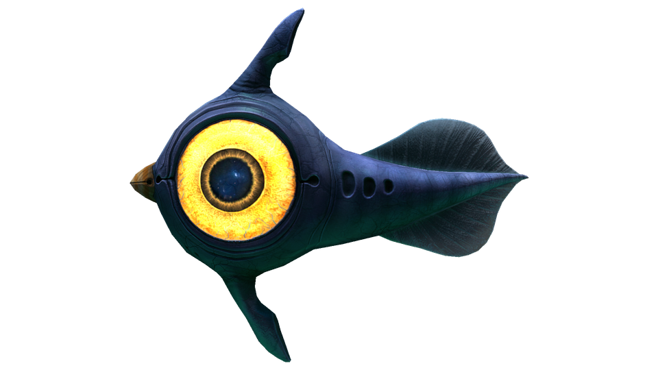 Subnautica Game Png Image (black, beige)