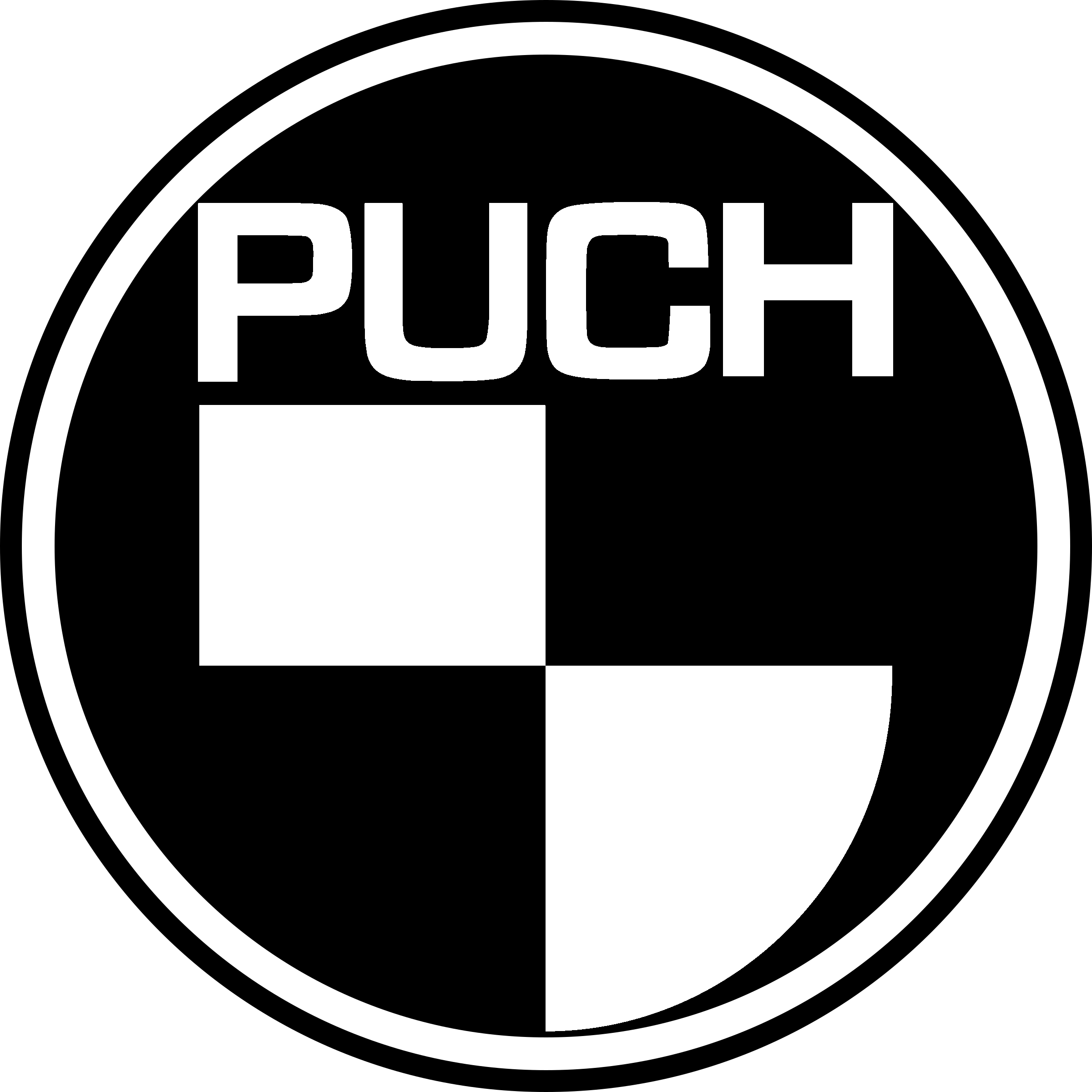 Puch Png (lavender, silver, black, white)