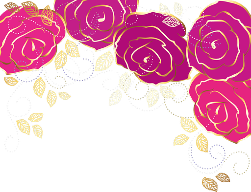 Fuchsia Border Png Photos (black, purple, salmon)