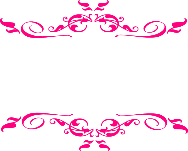 Fuchsia Border Png Pic (red, white)