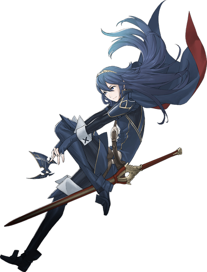 Lucina Background Png (indigo, black)