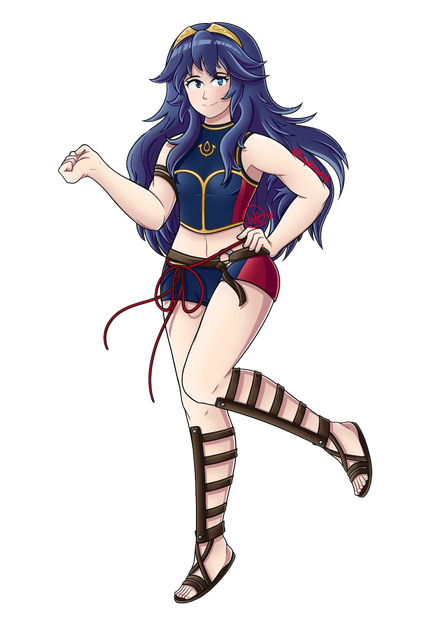 Lucina Transparent Png (beige, black)