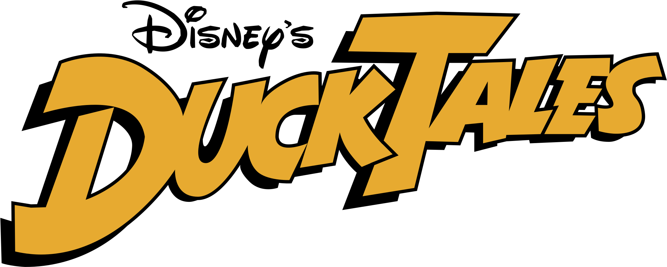 Ducktales Png Free Download (black, orange)