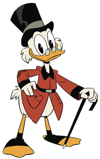 Ducktales Png Picture (salmon, black, chocolate, white)