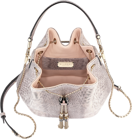 Bucket Bag Png Image (beige, black, silver)