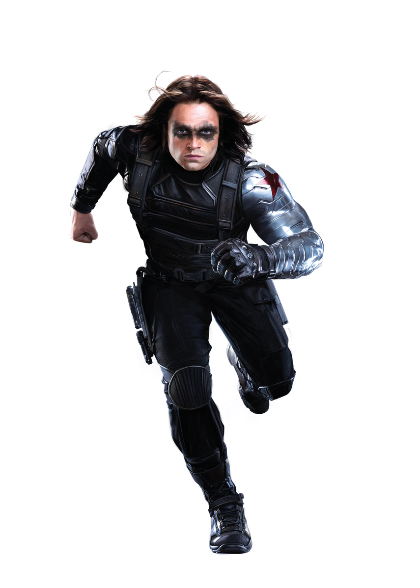 Bucky Barnes Png Isolated Hd (black)