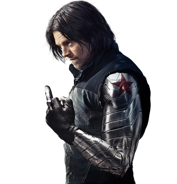 Bucky Barnes Png (black)