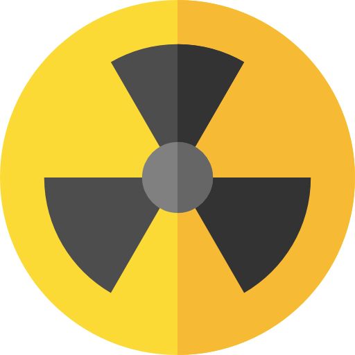 Nuclear Sign Png Image Hd (gold, gray, orange, white, black)