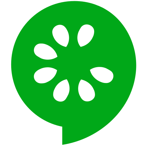 Cucumber Plain Logo Icon Free Png Icon Download (green, black)