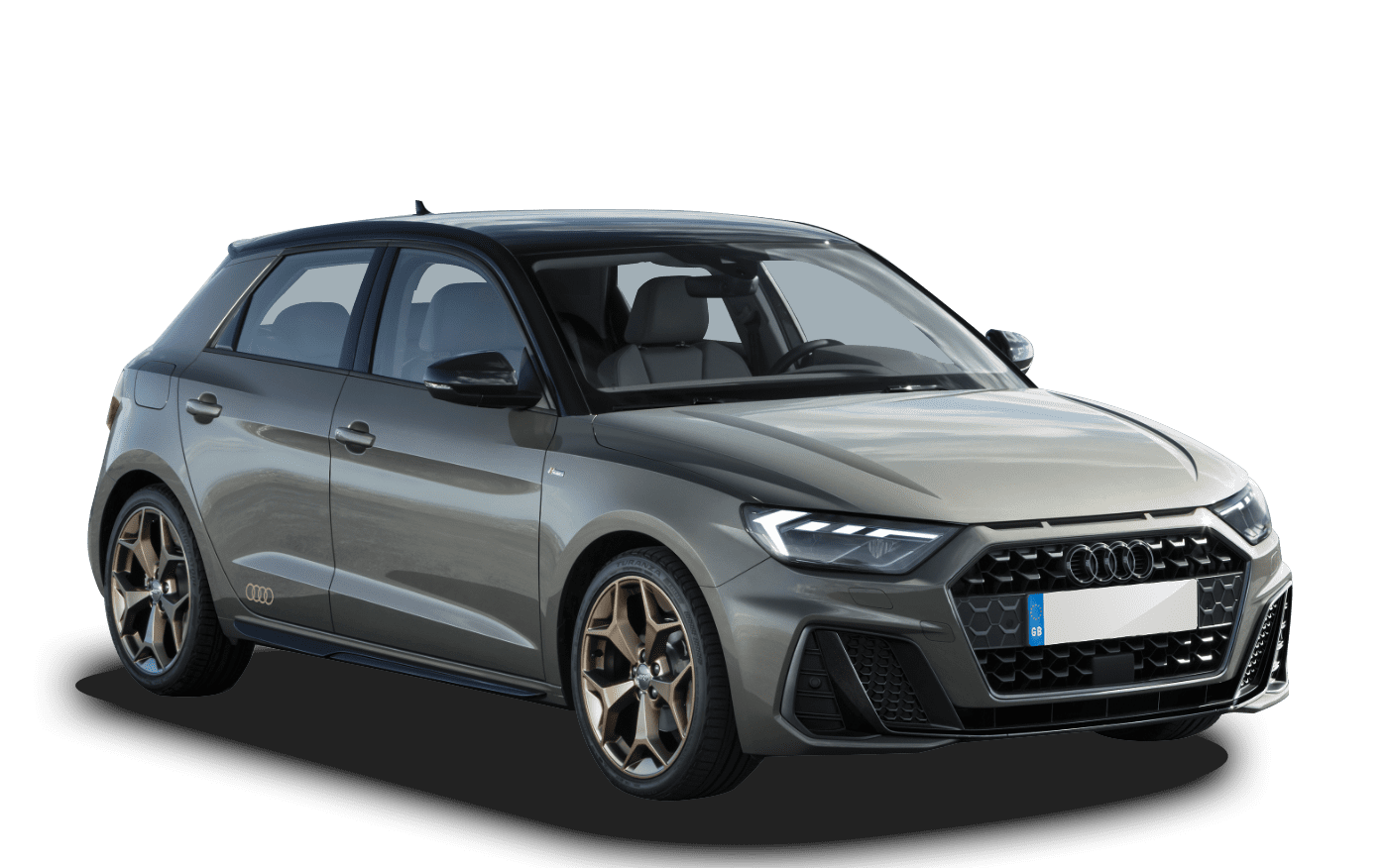 Audi A1 Png Hd (black, gray)