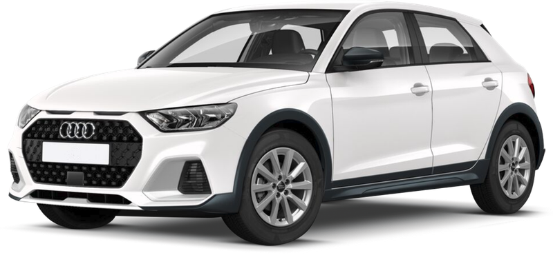 Audi A1 Png Isolated Photo (white, lavender, black, silver)