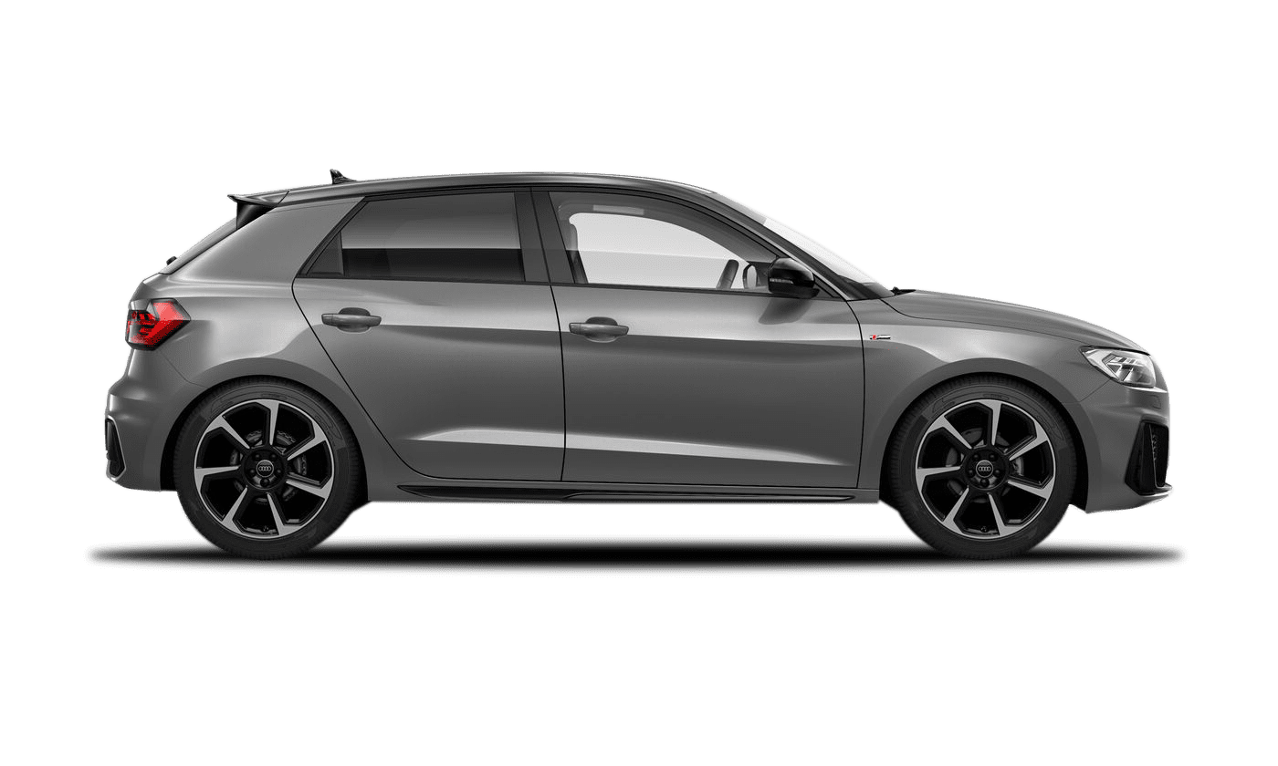 Audi A1 Png Isolated Pic (black, gray, indigo)