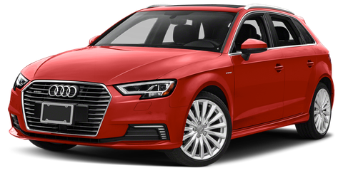 Audi A3 Png File (maroon, black)