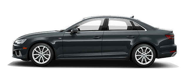 Audi A4 2019 Png Isolated Hd (white, black)