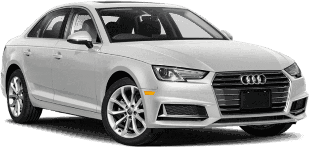 Audi A4 2019 Png Isolated Image (black, gray, silver)