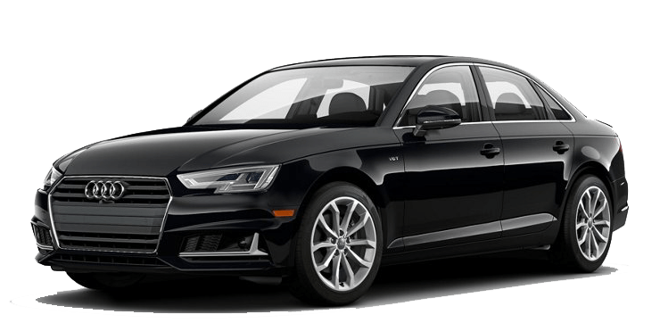 Audi A4 2019 Png Isolated Photo (black, gray)