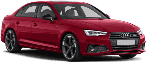 Audi A4 2019 Png (maroon, black)