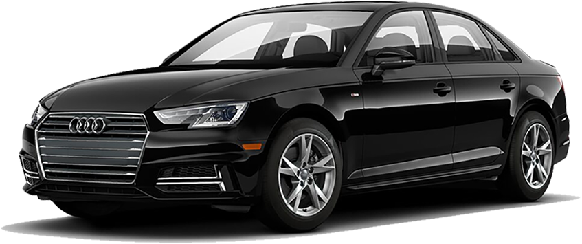 Audi A4 Png Isolated Pic (black)