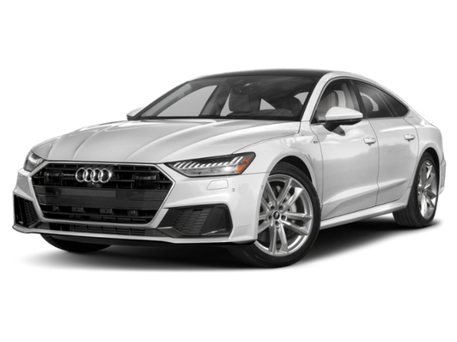 Audi A7 Png Isolated File (lavender, black, silver)