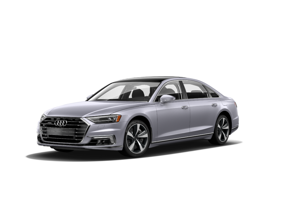 Audi A8 Tfsi E Png Isolated Pic (black, silver)