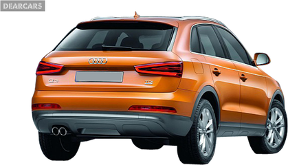 Audi Q3 Png Isolated File (teal, indigo, black, silver, gray)