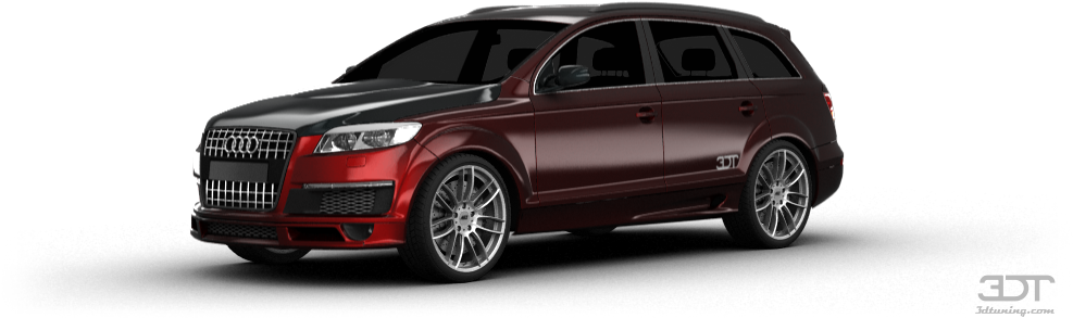 Audi Q7 Png Isolated Image (black, gray, indigo)