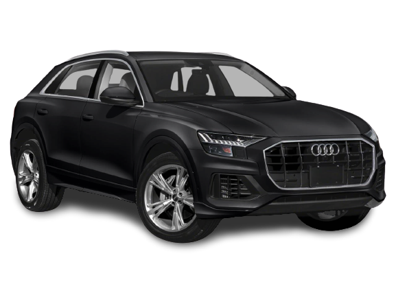 Audi Q8 Png Image (white, black, gray, silver)