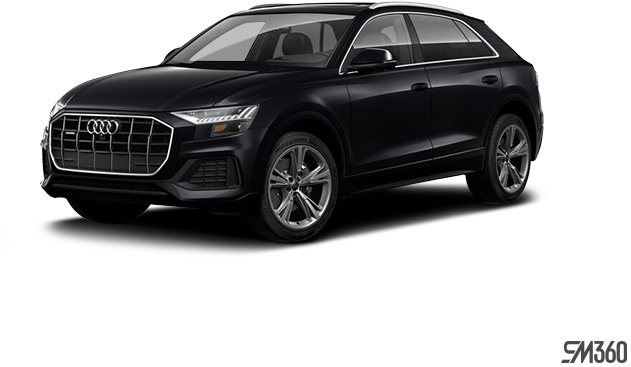 Audi Q8 Png Isolated Pic (black)