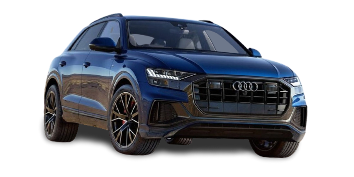 Audi Q8 Png Pic (white, black, silver, lavender, gray)