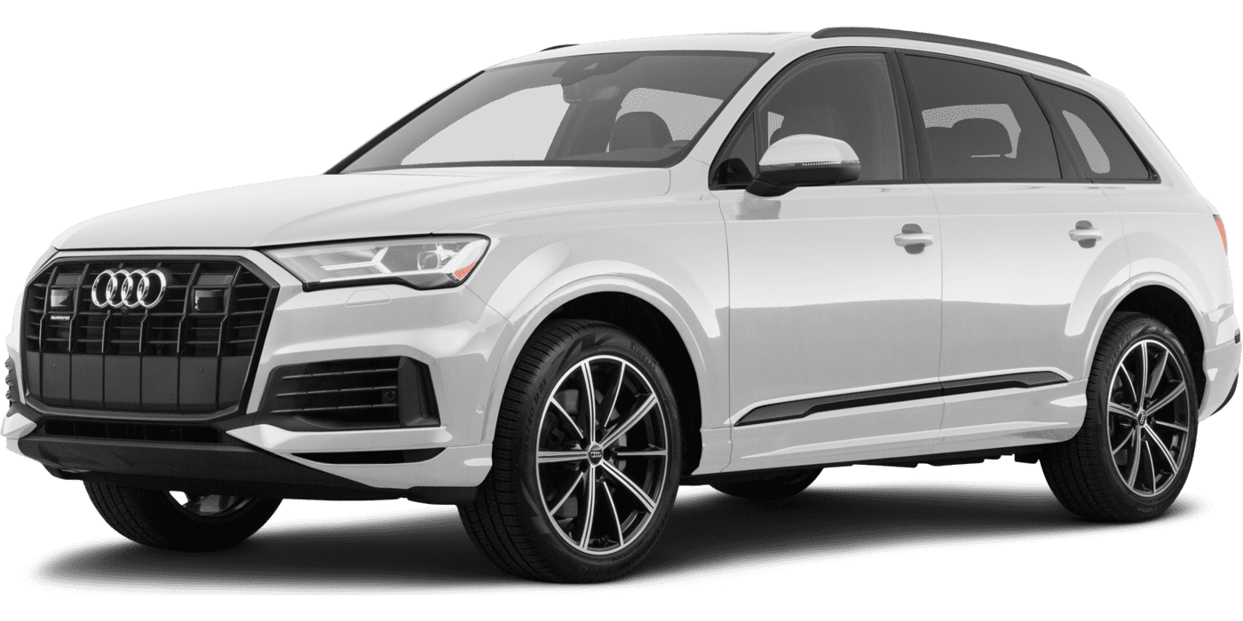 Audi Quattro Q7 Png File (black, gray, silver)