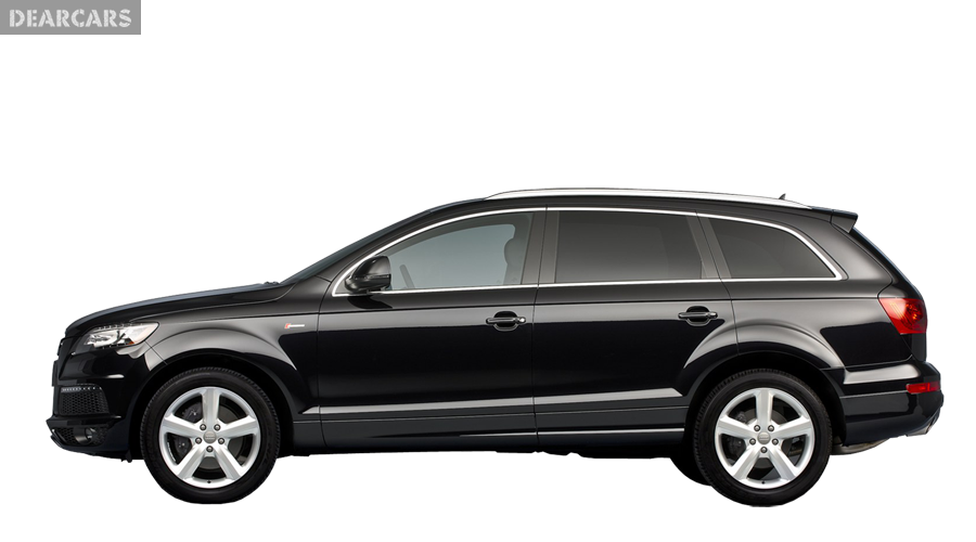 Audi Quattro Q7 Png Isolated Image (white, black)