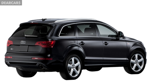 Audi Quattro Q7 Png Isolated Photo (black)