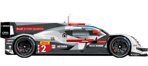 Audi R18 Le Mans Png Clipart (indigo, white, black, silver, gray)