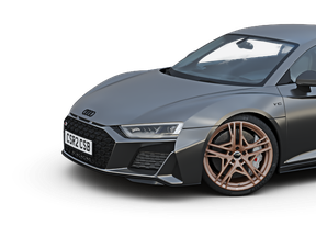 Audi R8 2019 Png File (black, gray, indigo)