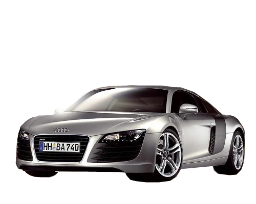 Audi R8 2019 Png Isolated File (white, black, gray)