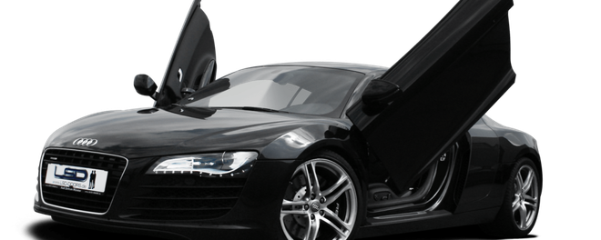 Audi R8 2019 Transparent Png (black)