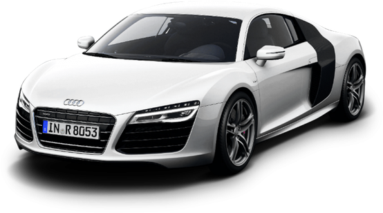 Audi R8 Png (white, lavender, black)