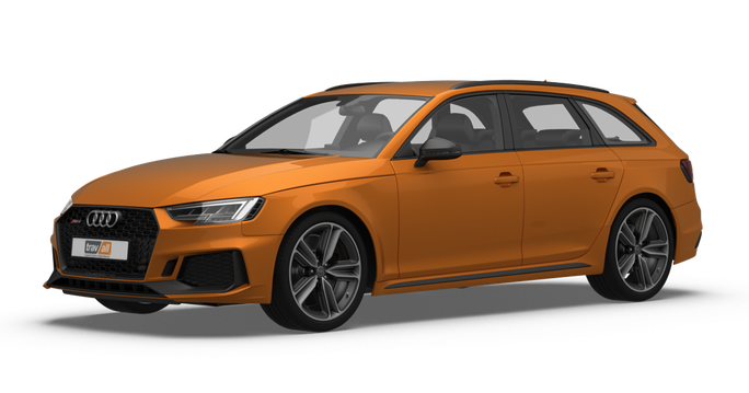 Audi Rs4 Png Isolated File (black, silver)